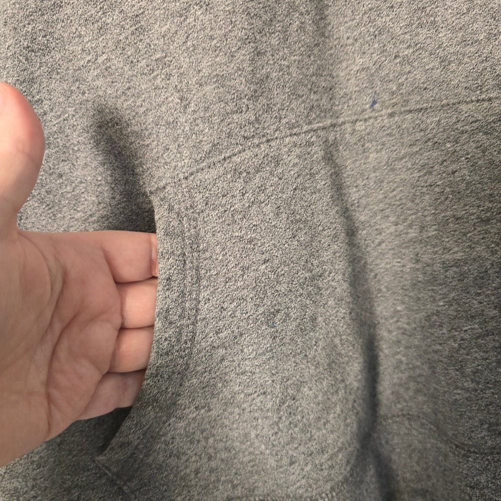 😀 Roots 73 Athletics‎ Grey Hoodie Sweatshirt M M Athletic Pullover - Picture 6 of 13